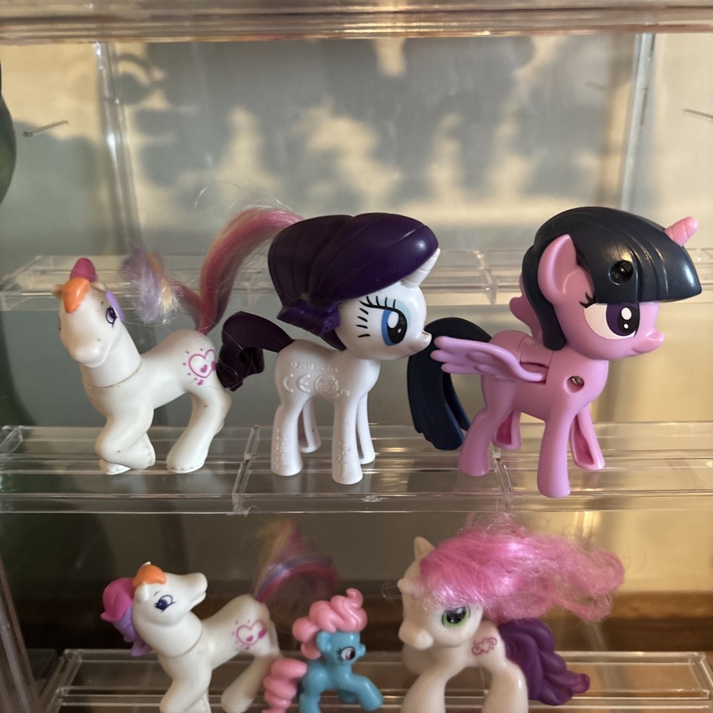 my little pony mini figure lot And Mirror